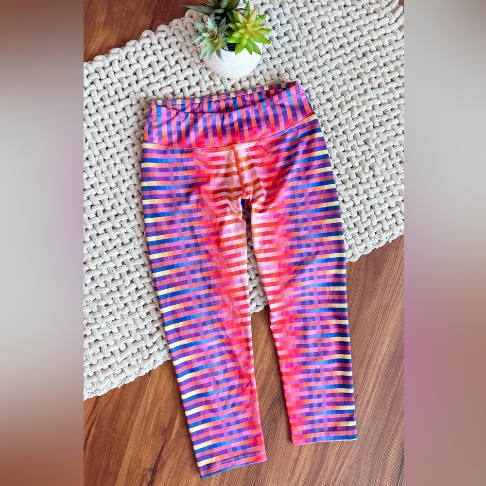 Prana | Women’s Roxanne Multi-Stripe Cropped Leggings | X-Small